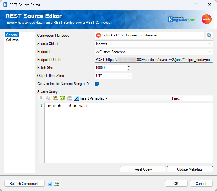 Splunk Custom Search